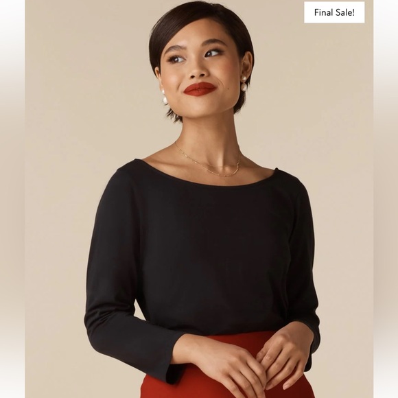 Vetta Convertible Boat Neck Tee - Picture 7 of 14